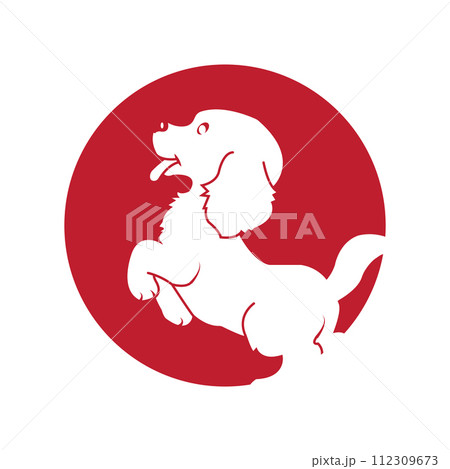 dog icon 112309673