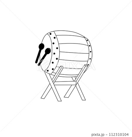 Muslim drum icon 112310104