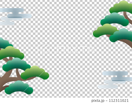 帶有一點紋理的現代松木框架 112311021