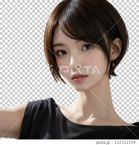 beautiful woman looking at me 112312154