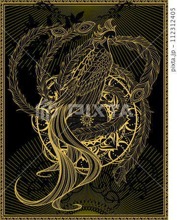 鳳凰と曼荼羅 112312405