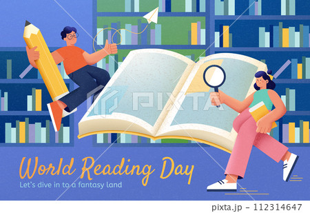 Modern World Book Day poster 112314647