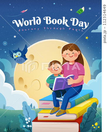 Serene World Book Day poster 112314649