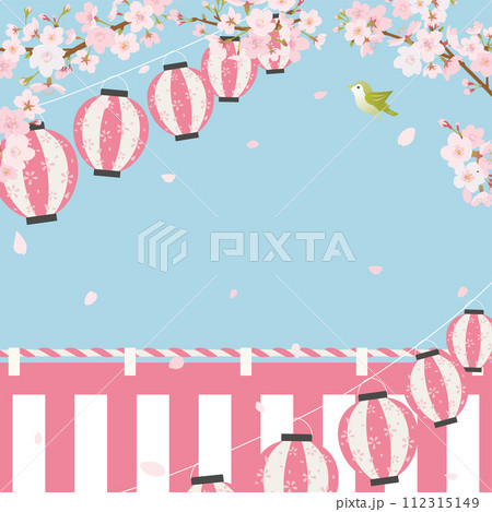 お花見の風景 112315149