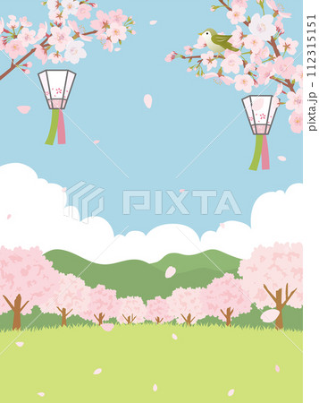 お花見の風景 112315151