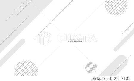 シンプルな幾何学背景 112317182