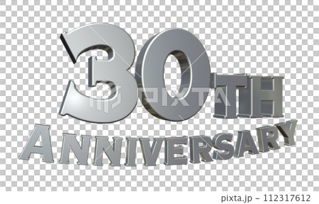 3DCG角色「30週年/30週年」銀、銀 112317612