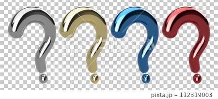 3D問號4色 112319003