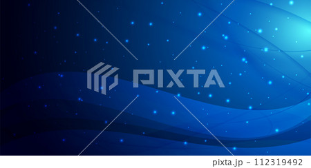 青　テクノロジー　デジタル　テクスチャ　背景	 112319492