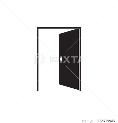 door icon vector 112319983