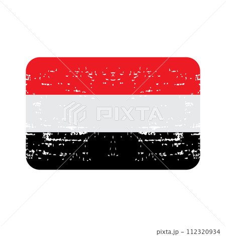 yemen flag icon vector template yemen flag icon vector template 112320934