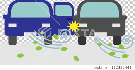 Image material of a car door hitting the neighboring car due to strong winds 112321441