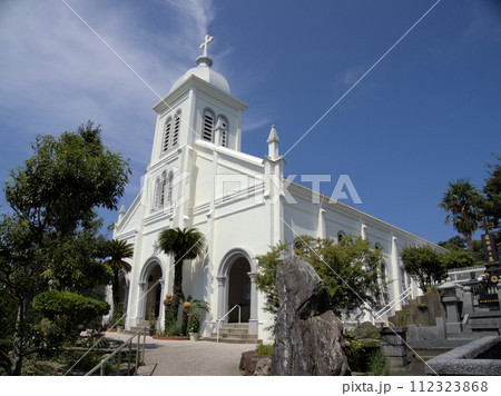 大江天主堂東側側面 熊本県天草市天草町大江 大江天主堂東側側面 熊本県天草市天草町大江 112323868