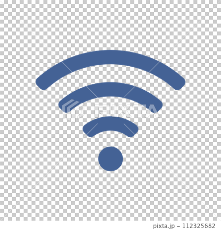 Wi-fi アイコンのイラスト素材 [112325682] - PIXTA