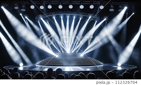 ステージ・舞台・スポットライトの素材	 112326704