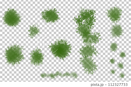 Planting and scenery for floor plan 112327733