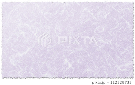 紫のシンプルな和紙背景テクスチャ 112329733