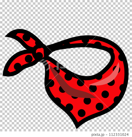 スカーフのイラスト 112331024