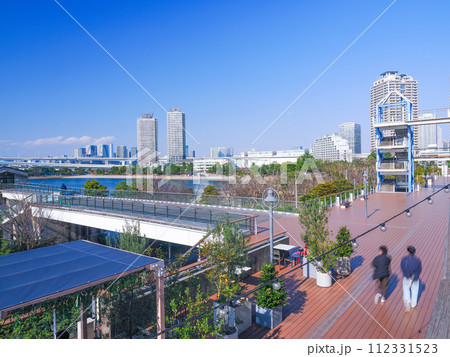 (東京都)お台場海浜公園・おだいばシーサイドテラス (東京都)お台場海浜公園・おだいばシーサイドテラス 112331523