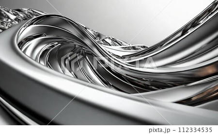 金属の流動体イメージ 112334535