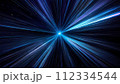 エネルギーとスピード感のある紫色の光線の背景 112334544