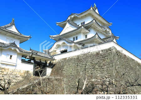 【三重県】快晴の伊賀上野城 112335331