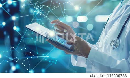 Medical AI technology, online health, global health network 112336788