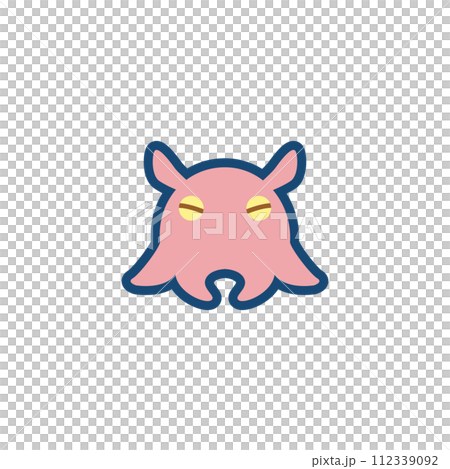 かわいいメンダコのイラスト かわいいメンダコのイラスト 112339092