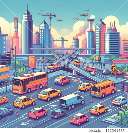 交通 渋滞 交通 渋滞 112341385