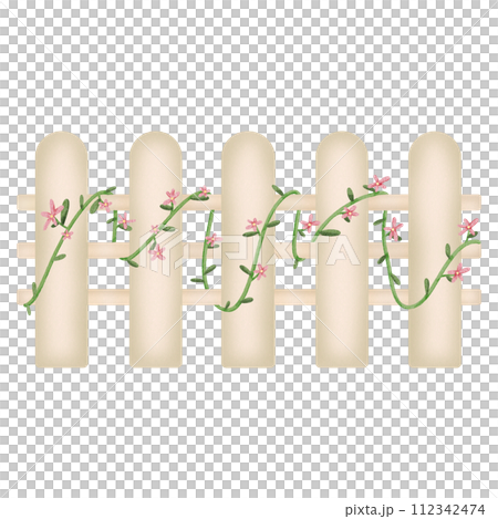 Cream Fence 112342474