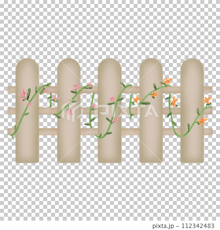 Light Brown Fence 112342483