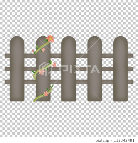 Brown Fence Brown Fence 112342491