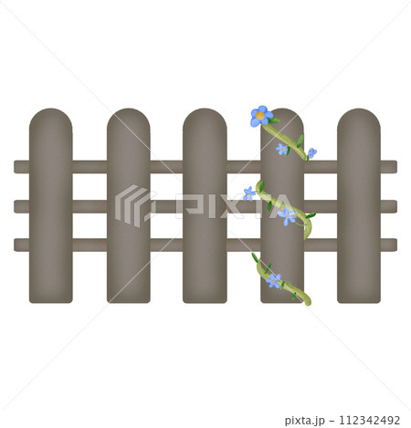 Brown Fence Brown Fence 112342492