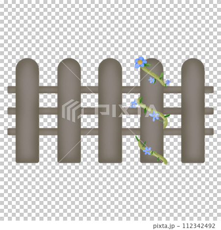Brown Fence Brown Fence 112342492