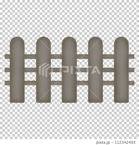 Brown Fence 112342493