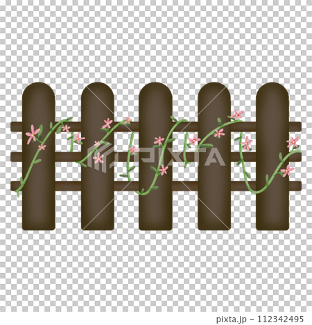 Brown Fence 112342495