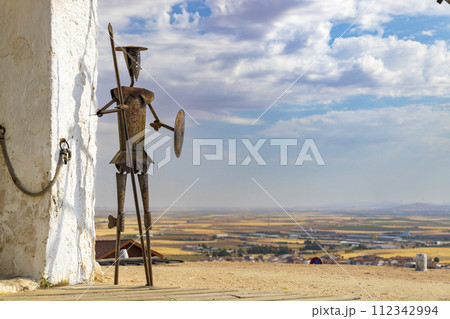 Miguel de Cervantesin, Consuegra, Toledo, Castilla La Mancha, Spain Miguel de Cervantesin, Consuegra, Toledo, Castilla La Mancha, Spain 112342994
