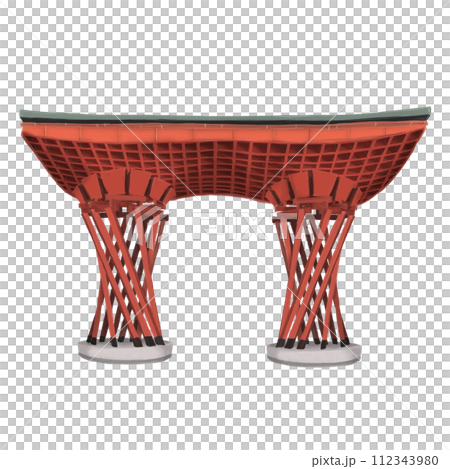 Illustration of Kanazawa Station Tsuzumimon Illustration of Kanazawa Station Tsuzumimon 112343980