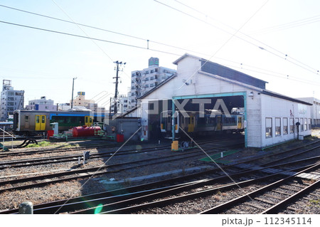 JR内房線・久留里線 木更津駅構内の車両基地　幕張車両センター木更津派出 112345114