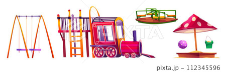 Children playground park active leisure playset 112345596