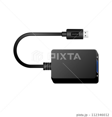 映像変換コンバーター_microHDMI_Analog RGB(VGA)_Mini 映像変換コンバーター_microHDMI_Analog RGB(VGA)_Mini 112346012