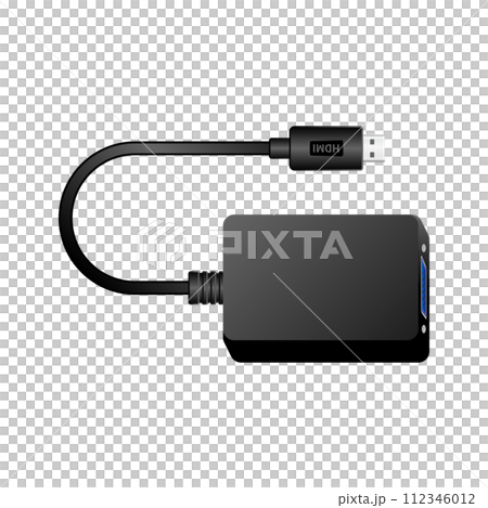 映像変換コンバーター_microHDMI_Analog RGB(VGA)_Mini 映像変換コンバーター_microHDMI_Analog RGB(VGA)_Mini 112346012