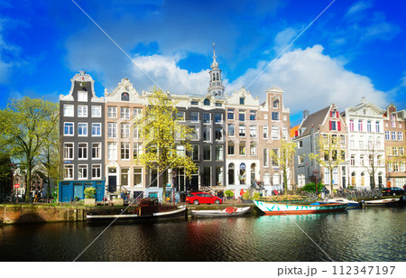 Houses of Amstardam, Netherlands 112347197