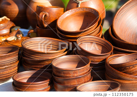 Products made of clay. Clay bowls Products made of clay. Clay bowls 112350175