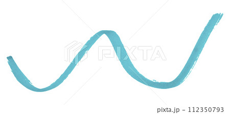 Light blue brush strokes isolated on white background. Light blue brush strokes isolated on white background. 112350793