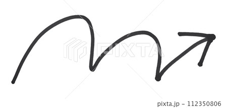 Black arrows isolated on white background Black arrows isolated on white background 112350806