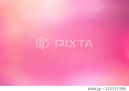 Abstract gradient smooth Blurred Bokeh Pink background image 112351386