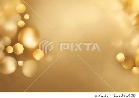 Abstract gradient smooth Blurred Bokeh Gold background image 112351409