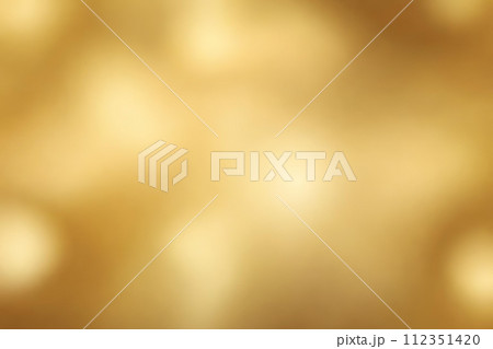 Abstract gradient smooth Blurred Bokeh Gold background image 112351420
