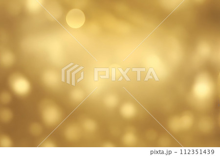 Abstract gradient smooth Blurred Bokeh Gold background image 112351439